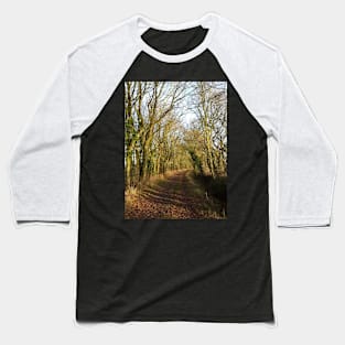 Path Between the Trees Baseball T-Shirt